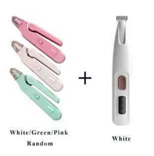 2-in-1 Dog & Cat Nail Clippers with LED Light & Nail Grinder