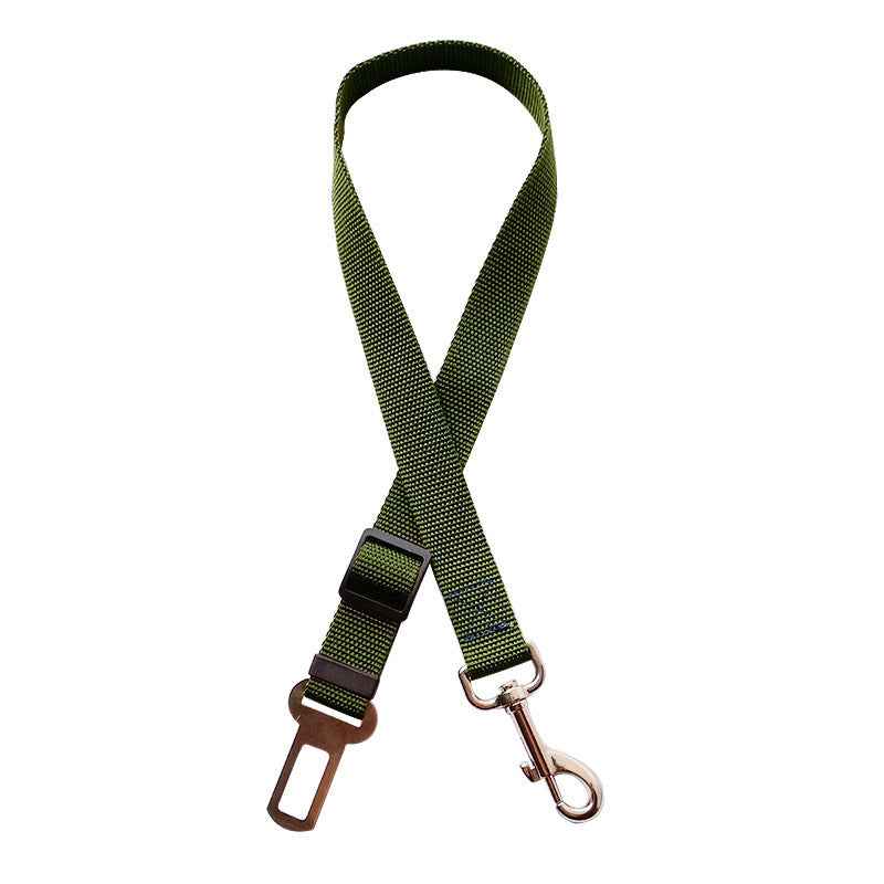 Adjustable Dog Car Seat Belt – Pet Safety Restraint for Car Travel