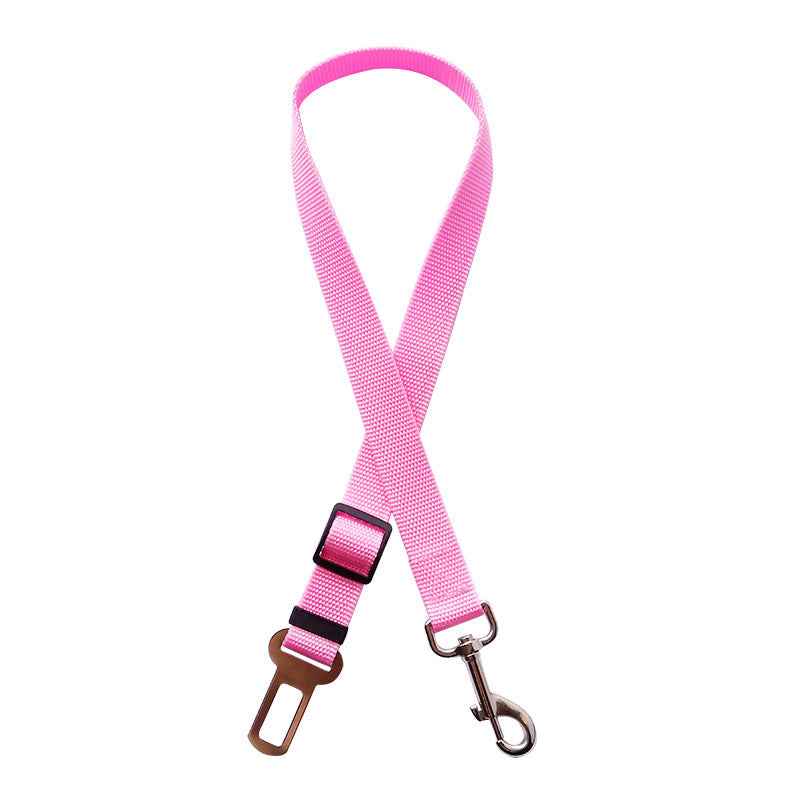 Adjustable Dog Car Seat Belt – Pet Safety Restraint for Car Travel