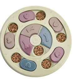 Interactive Dog Puzzle Feeder – Slow Feeder Bowl & Training Toy