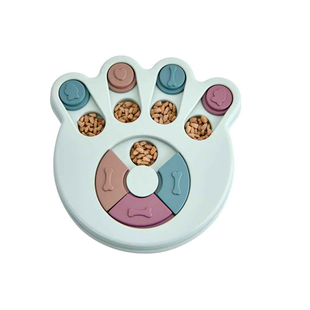 Interactive Dog Puzzle Feeder – Slow Feeder Bowl & Training Toy