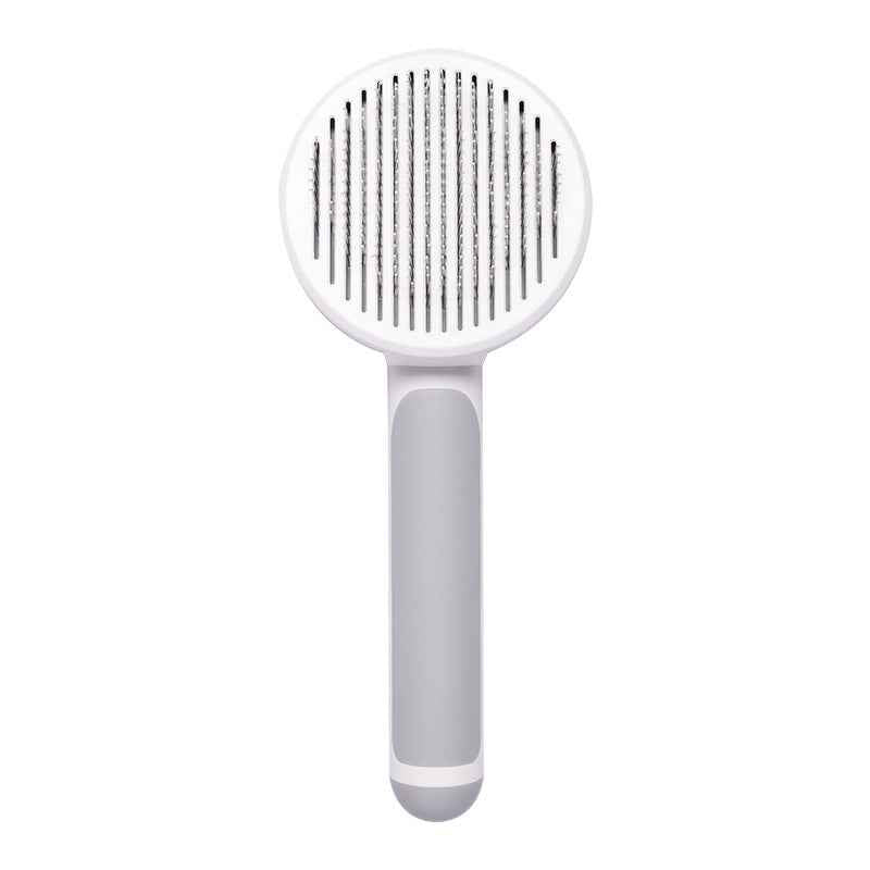 Self-Cleaning Slicker Brush for Dogs & Cats – Deshedding Tool