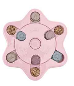Interactive Dog Puzzle Feeder – Slow Feeder Bowl & Training Toy