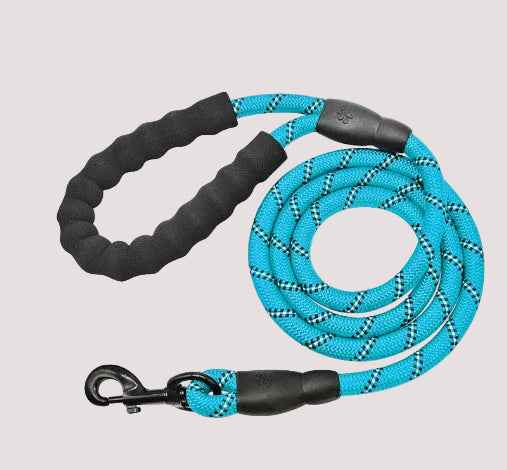 Reflective Dog Leash with Soft Grip Handle for Walking & Training
