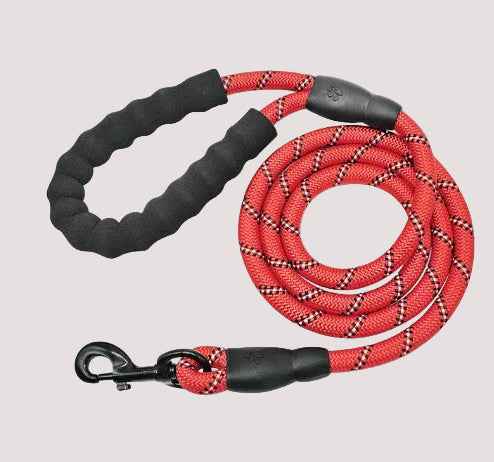 Reflective Dog Leash with Soft Grip Handle for Walking & Training