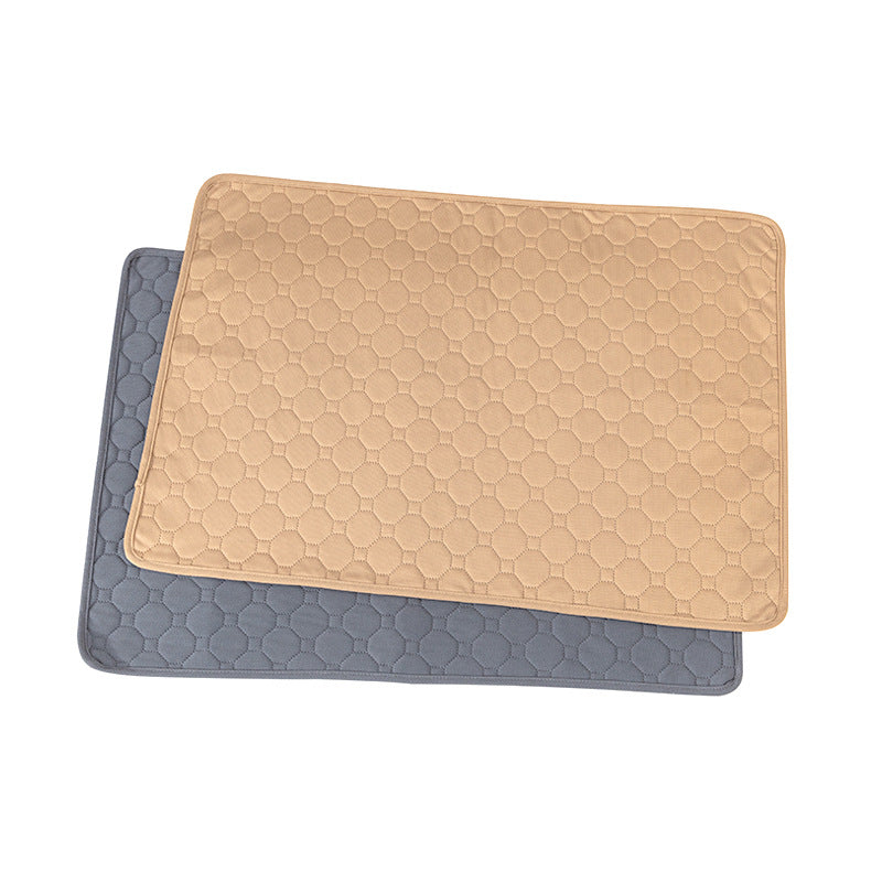Washable reusable dog training pee pads with textured surfaces for indoor puppy and dog potty training