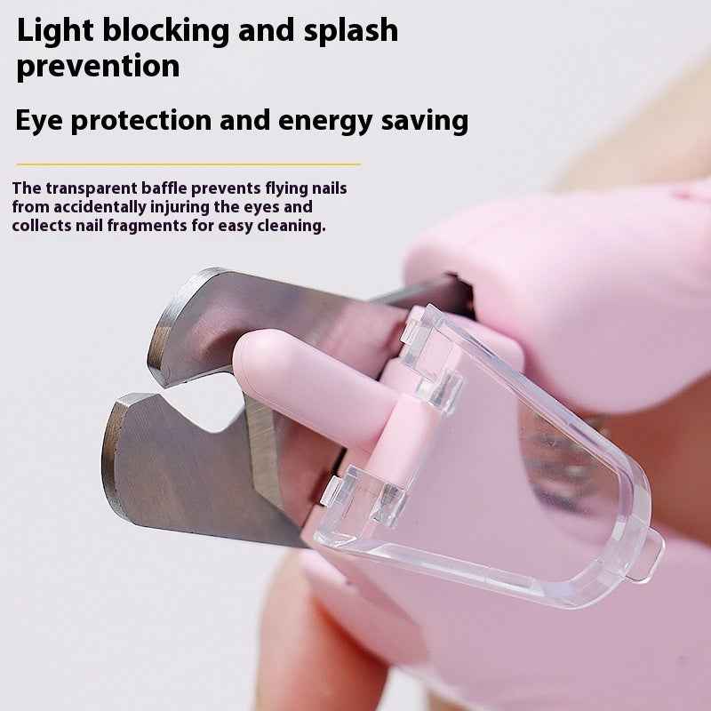 2-in-1 Dog & Cat Nail Clippers with LED Light & Nail Grinder
