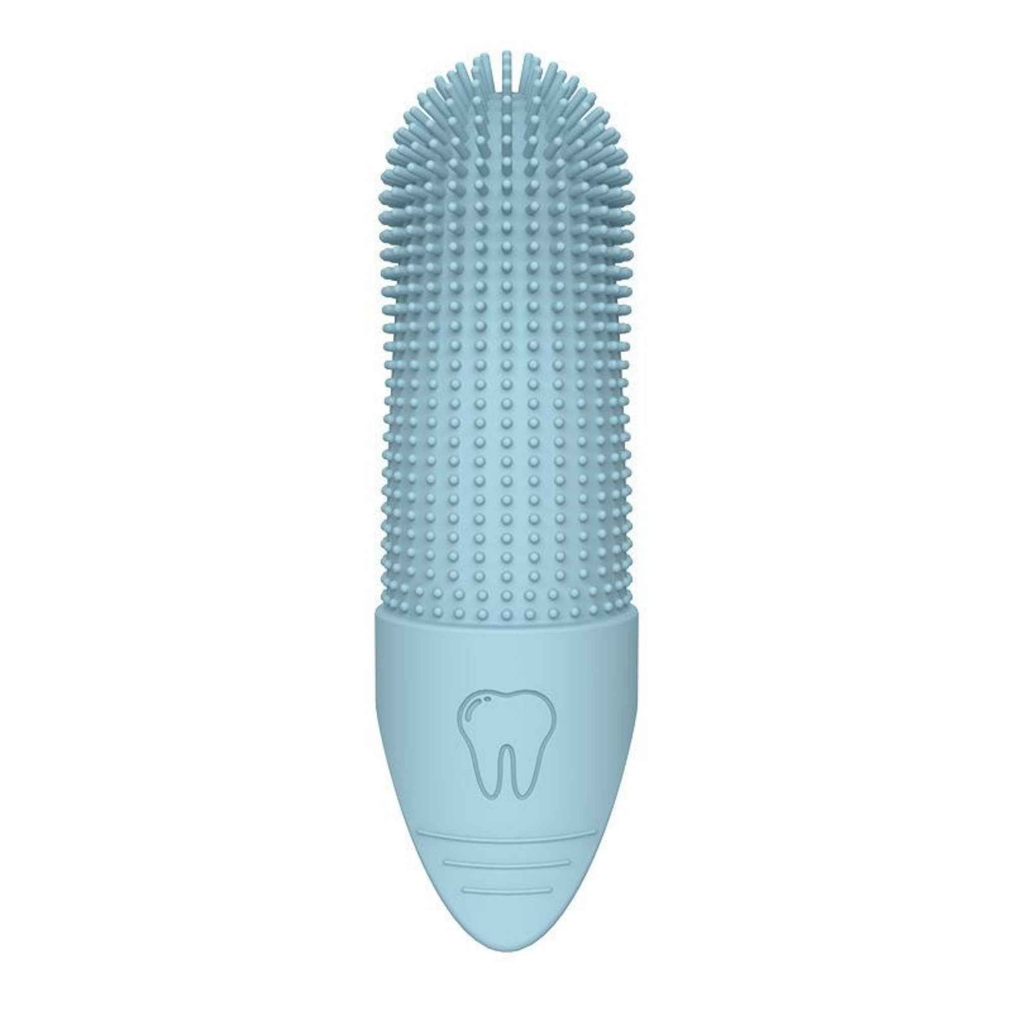 Silicone Dog & Cat Finger Toothbrush – Gentle Pet Dental Cleaner