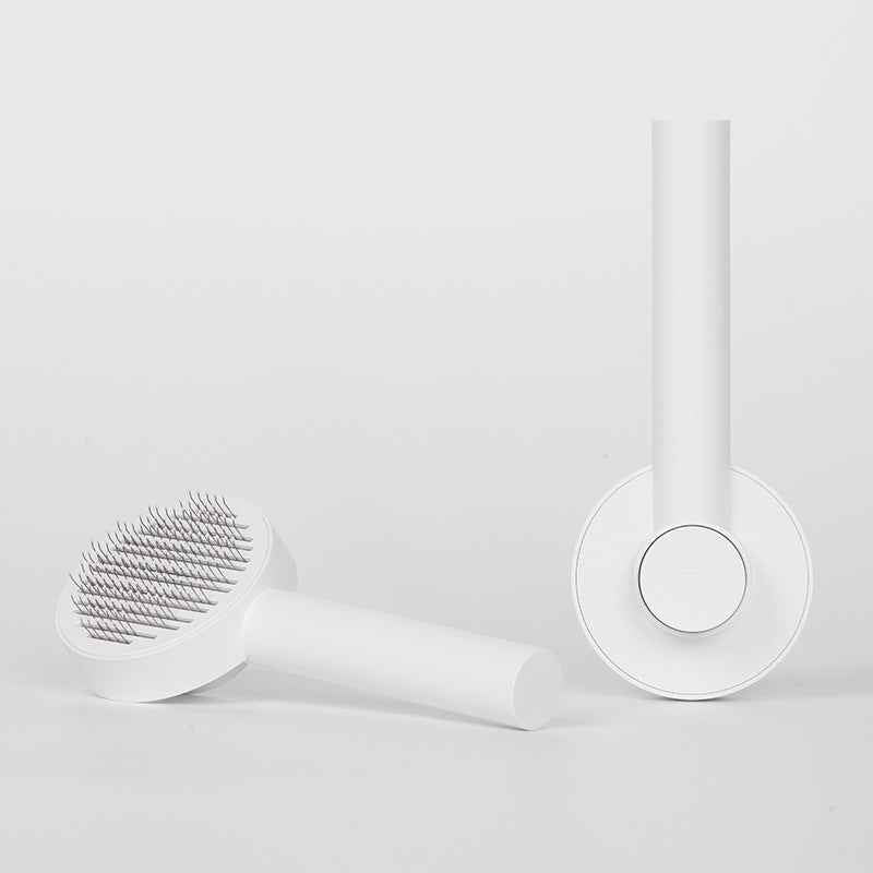 Self-Cleaning Dog & Cat Slicker Brush – Pet Hair Remover & Comb