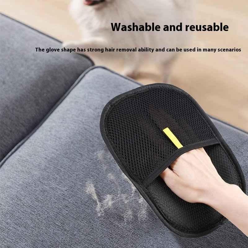 Pet Grooming Glove – Dog & Cat Deshedding Hair Remover Mitt