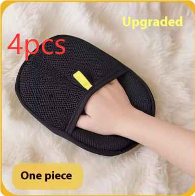 Pet Grooming Glove – Dog & Cat Deshedding Hair Remover Mitt