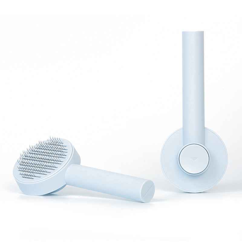Self-Cleaning Dog & Cat Slicker Brush – Pet Hair Remover & Comb