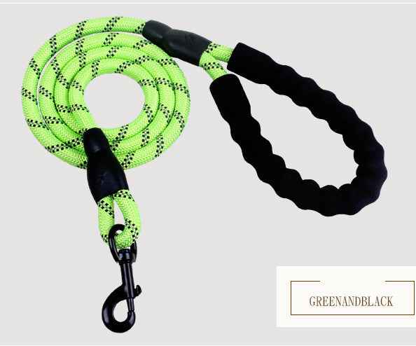 Reflective Dog Leash with Soft Grip Handle for Walking & Training