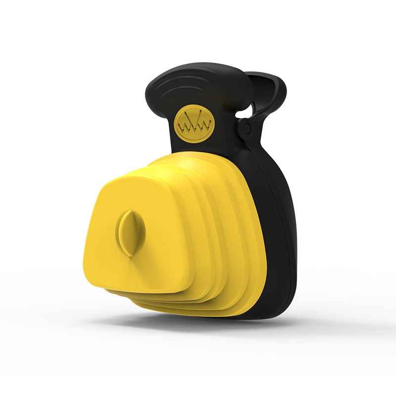 Foldable Dog Poop Scooper & Bag Dispenser for Easy Cleanup